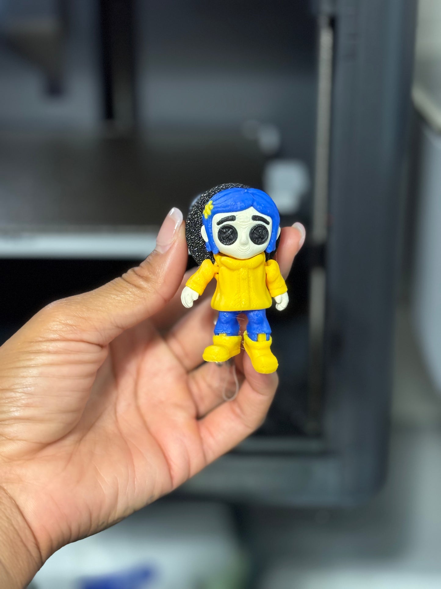 Coraline 3D Printed Objects