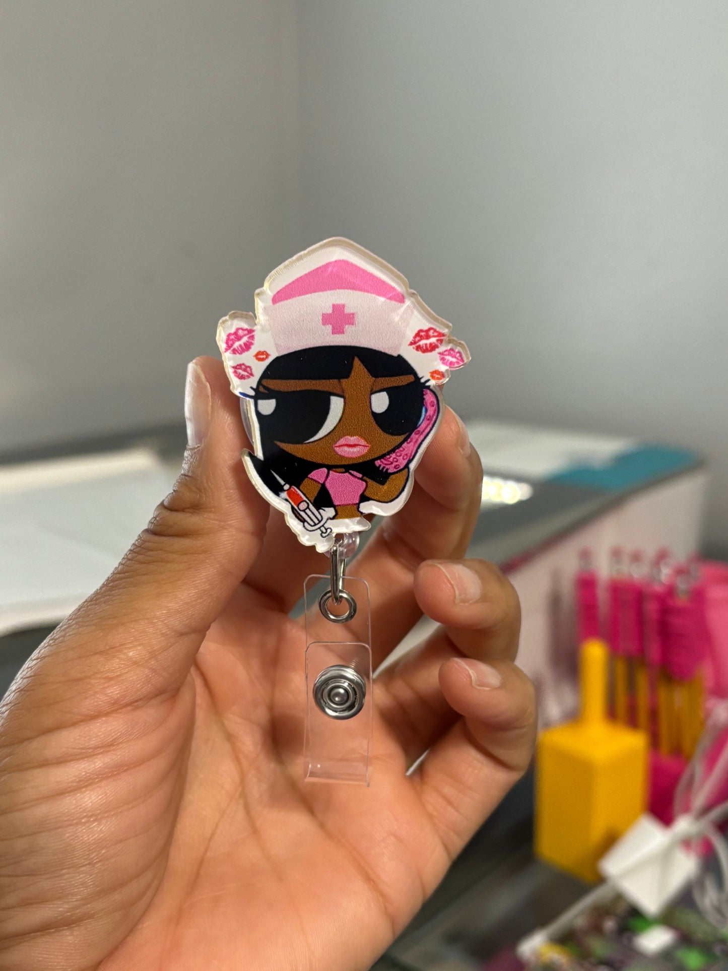 Sublimation badge reels