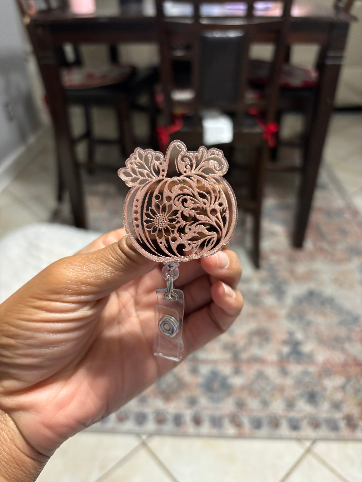 Mirror acrylic BADGE REELS