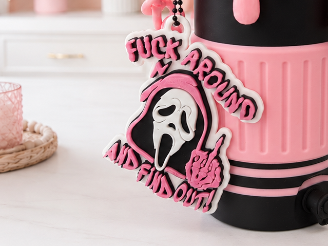 GHOST KEYCHAIN 3MF FILE