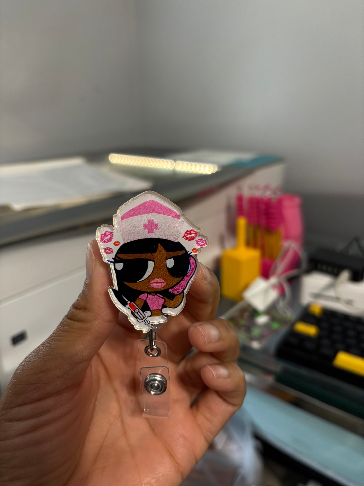 Sublimation badge reels