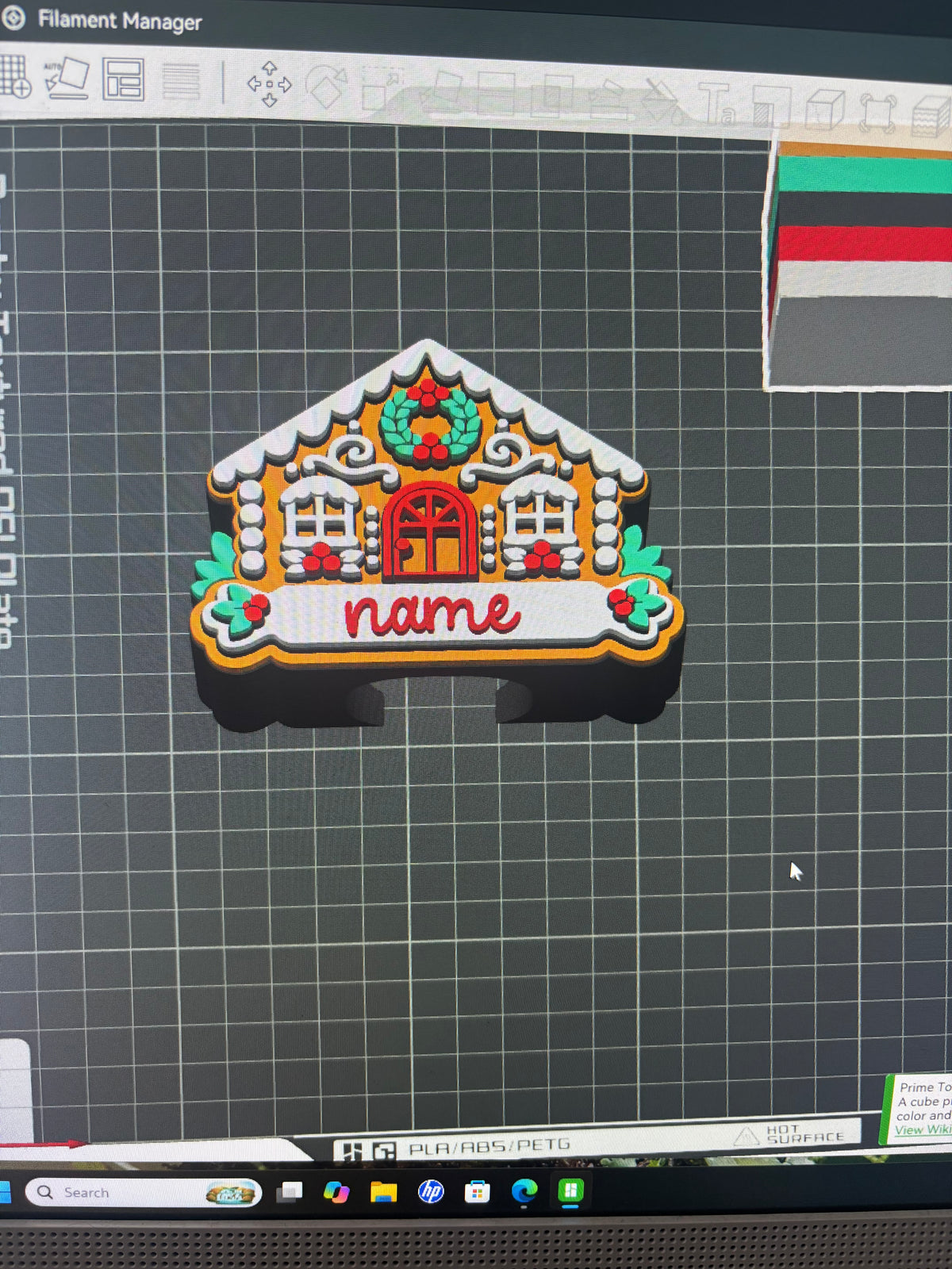 Gingerbread house pocketbac
