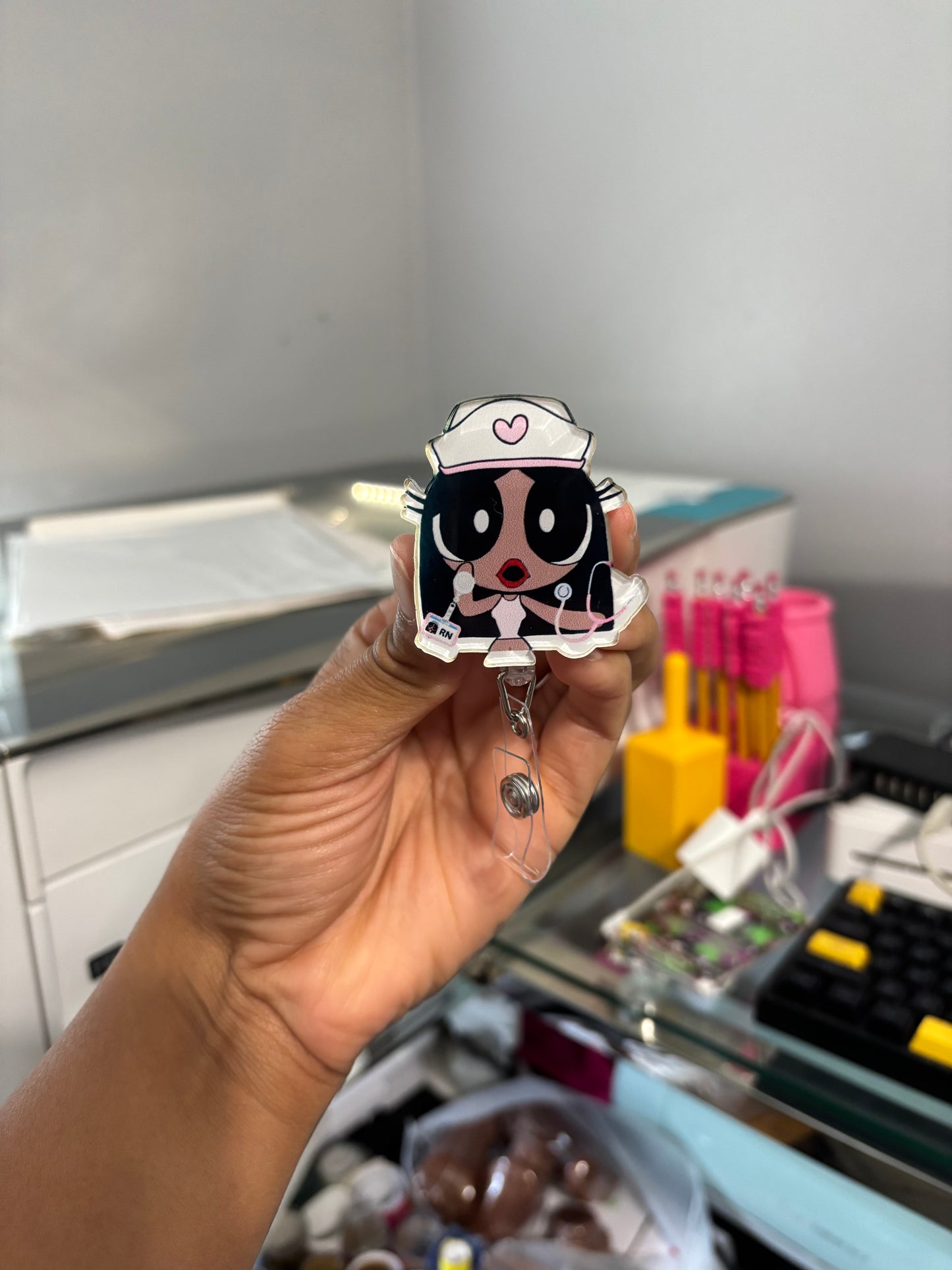 Sublimation badge reels