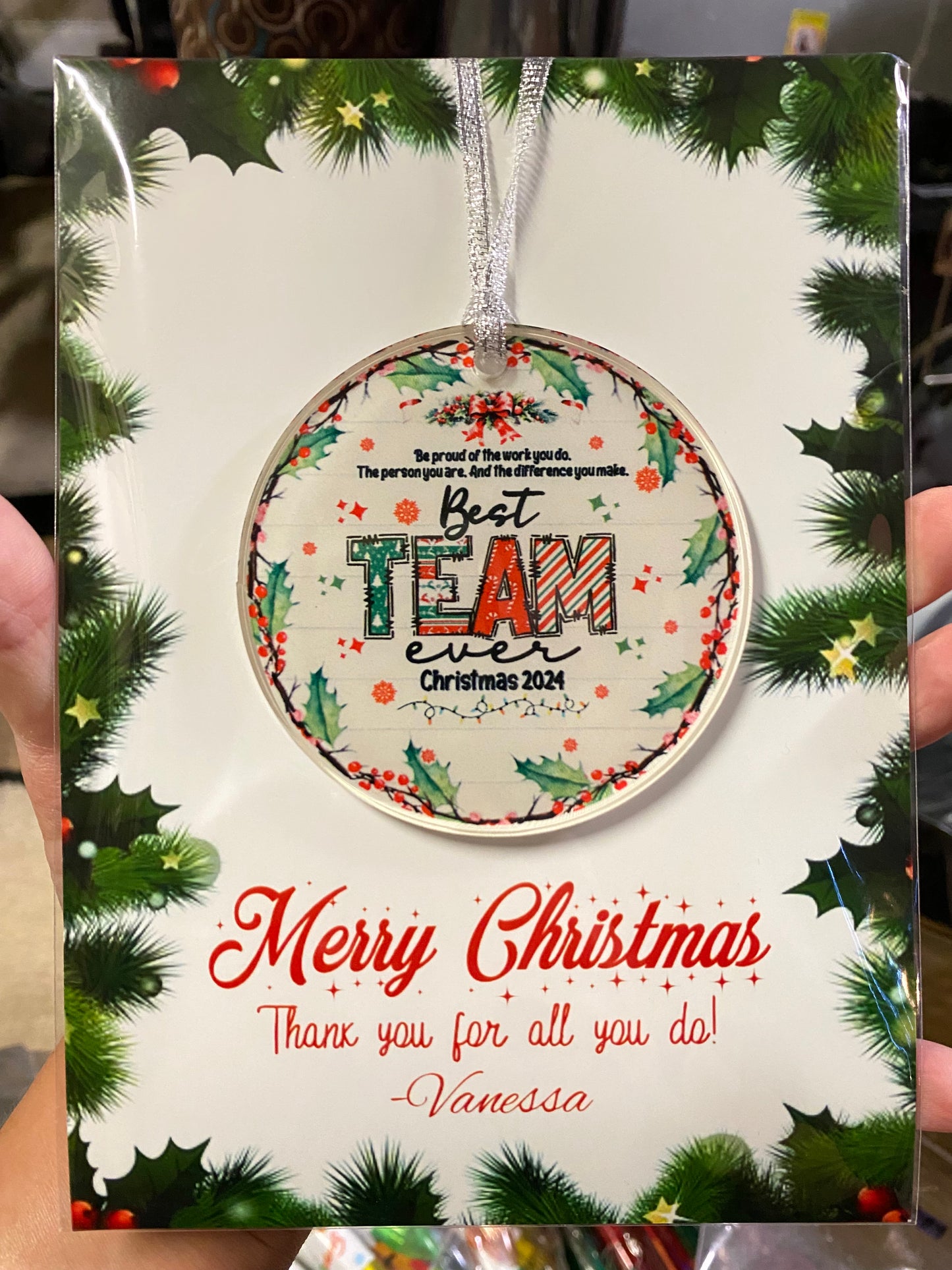 CUSTOM LASER ORNAMENTS/DECOR