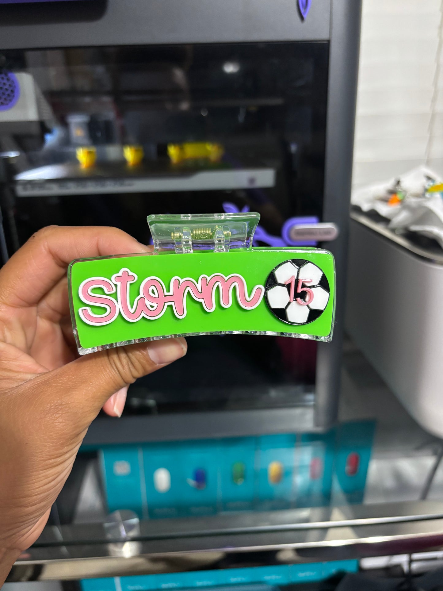 CUSTOM HAIR CLIP