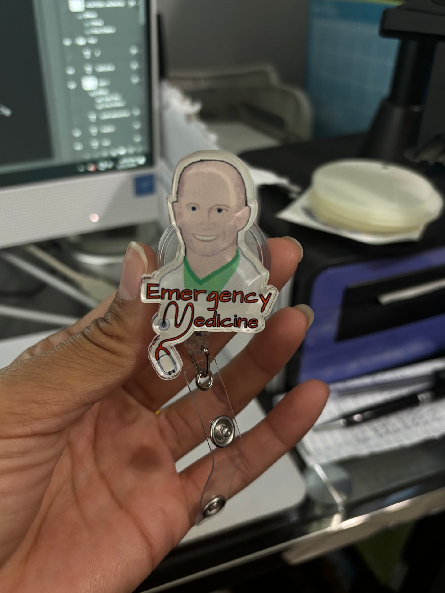 Sublimation badge reels