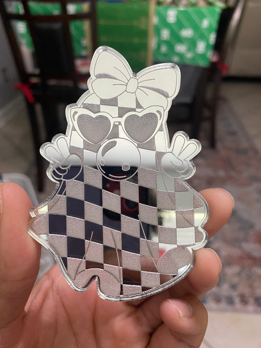 Mirror acrylic BADGE REELS