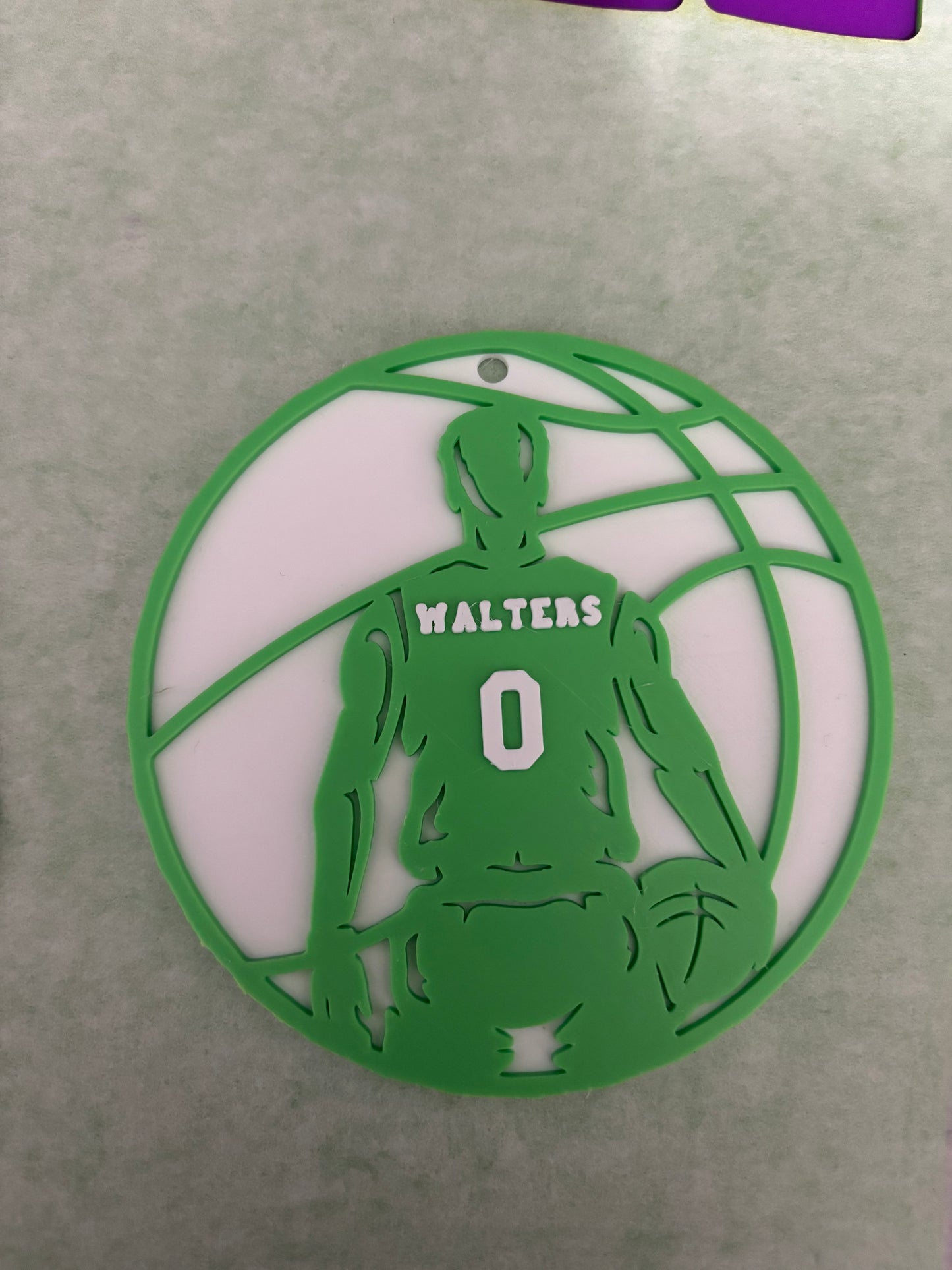 3D printed sports tag