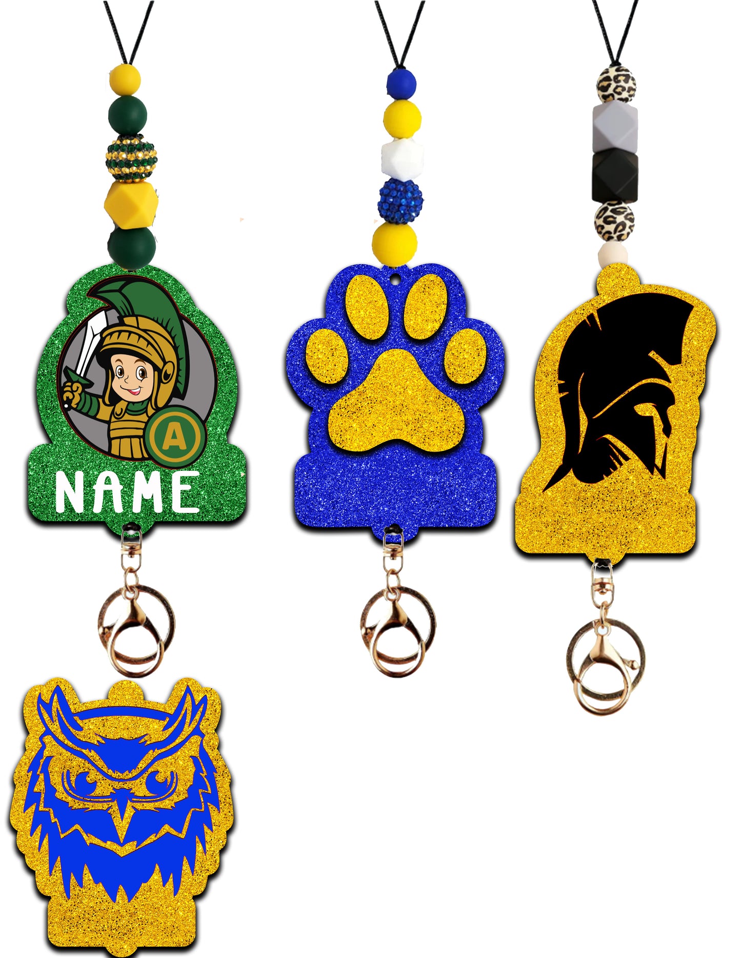 CUSTOM TEACHER MASCOT LANYARD