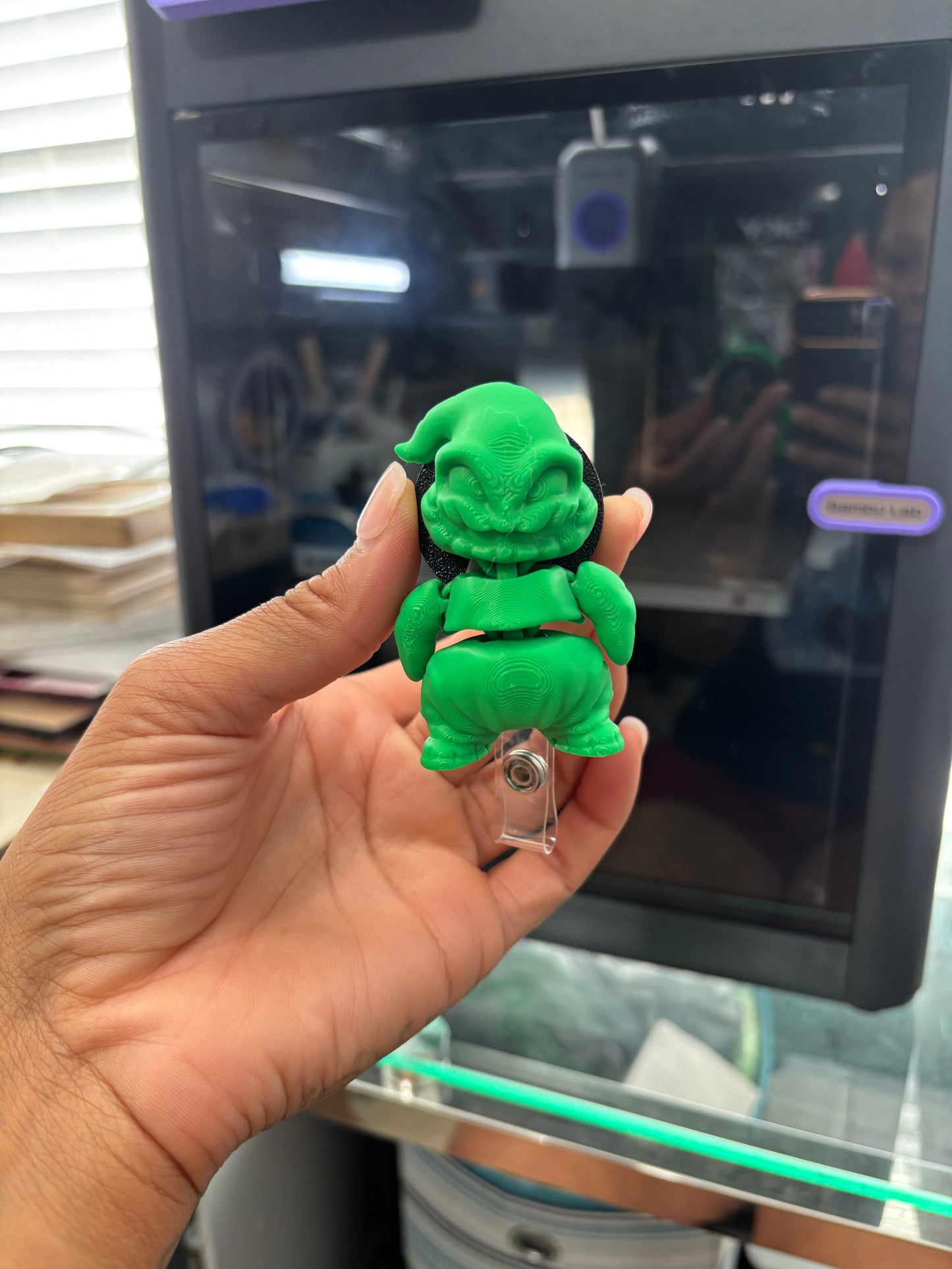 SPOOKY CHARACTER BADGE REELS