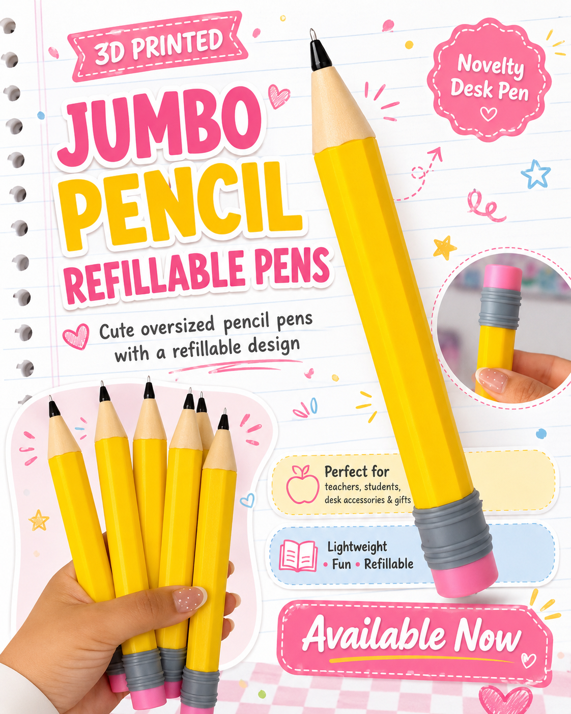 Jumbo Pen Pencil