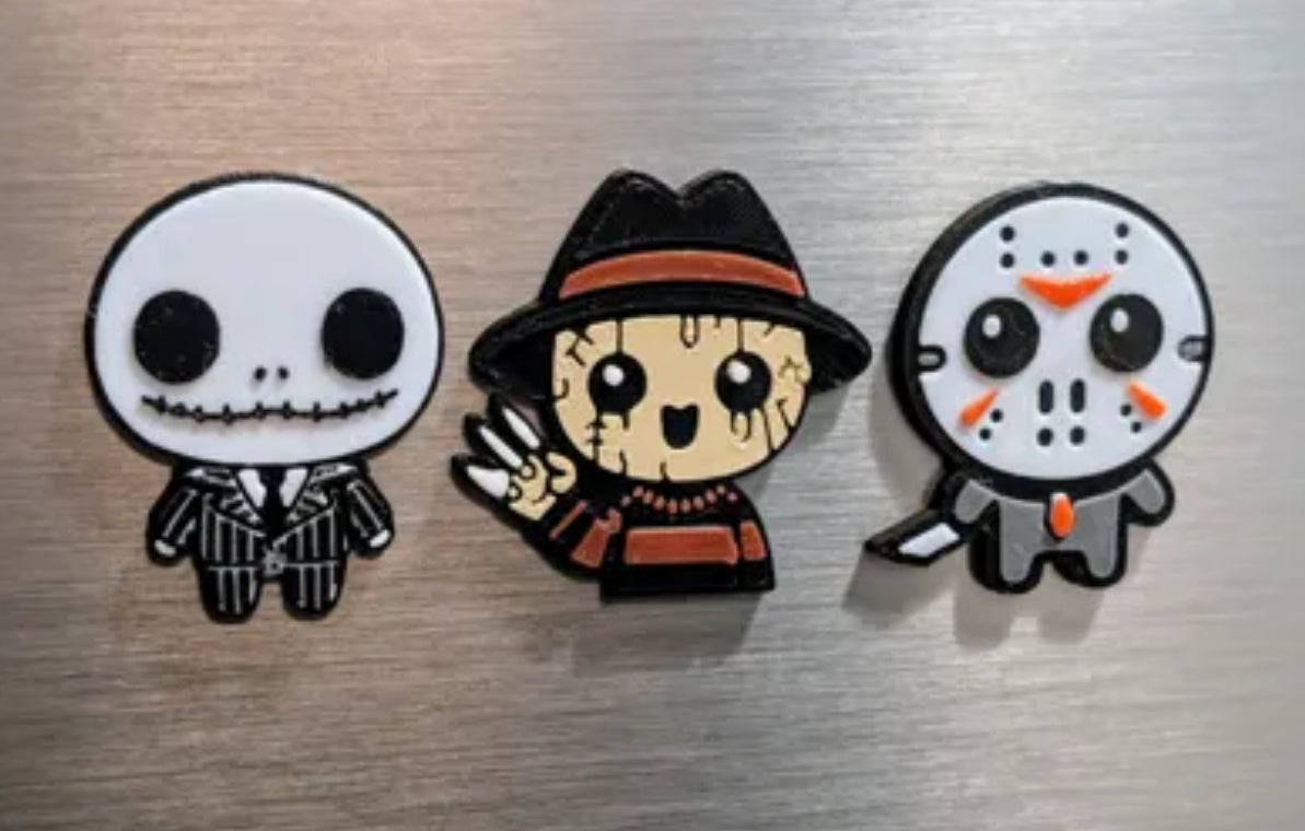 3D Printed Character Badge Reels