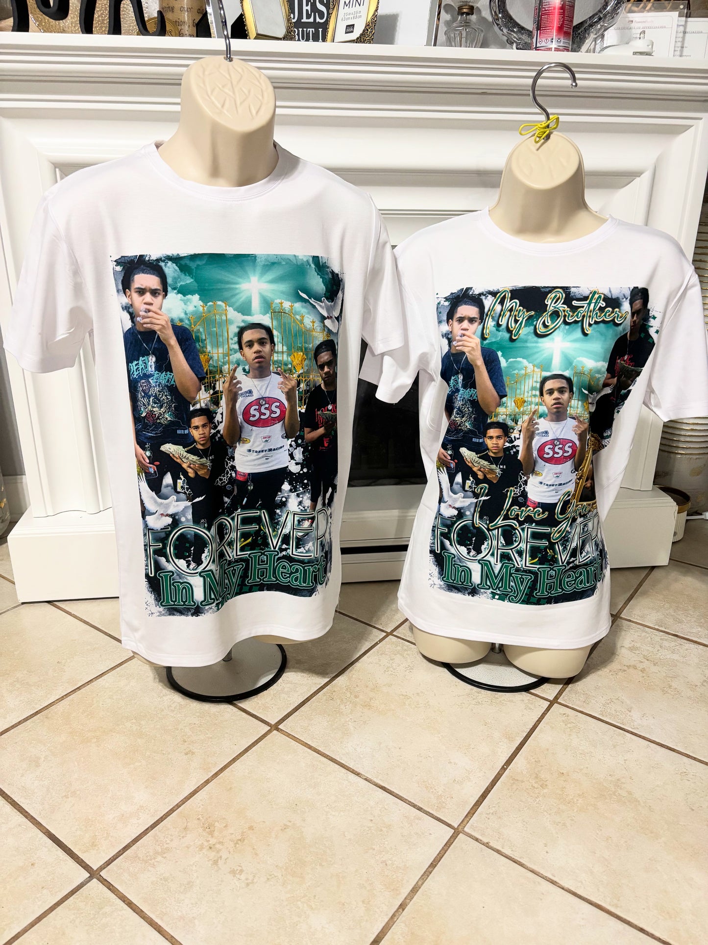 CUSTOM 3D HALF SHIRTS