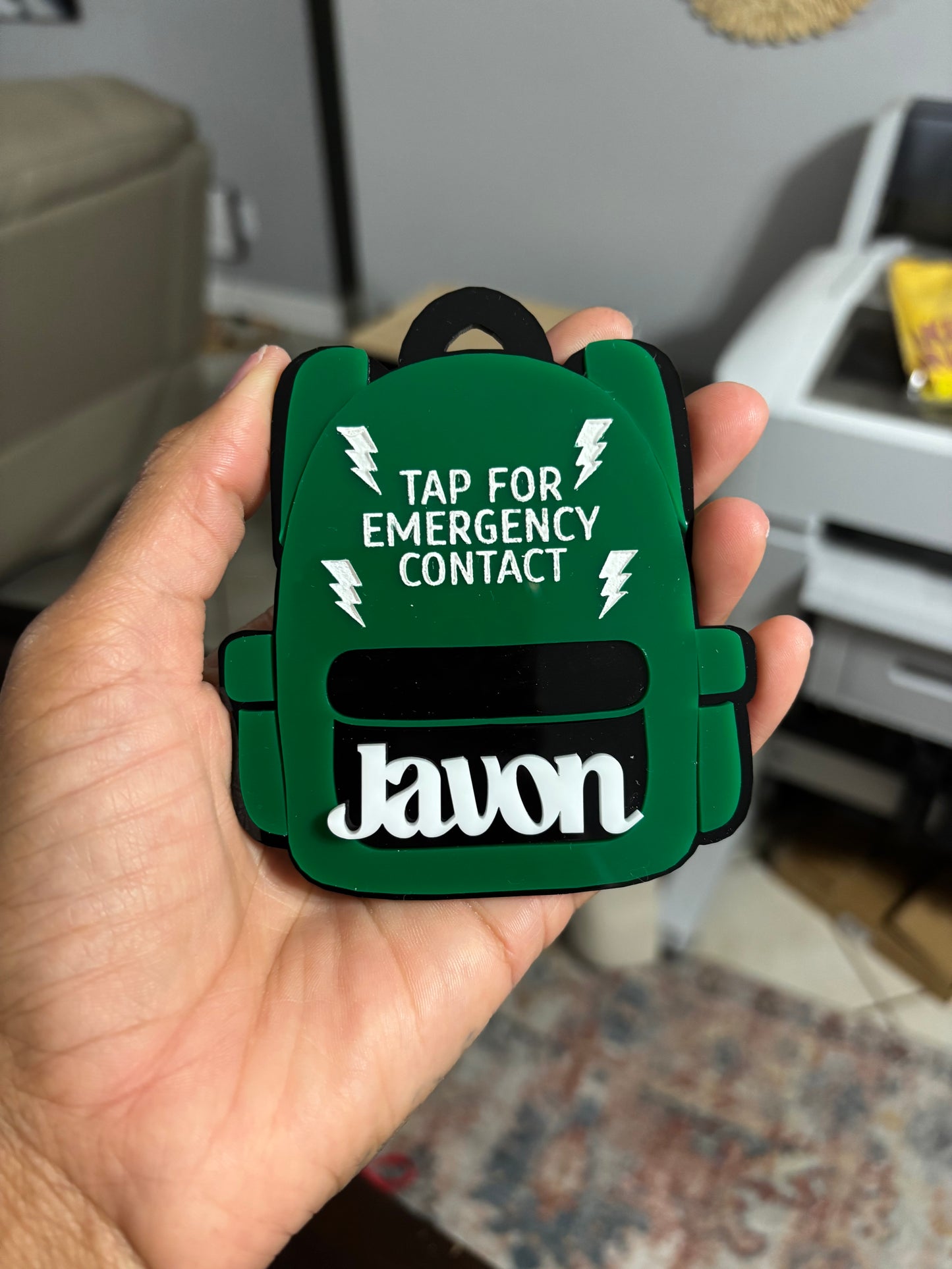 Backpack Tags