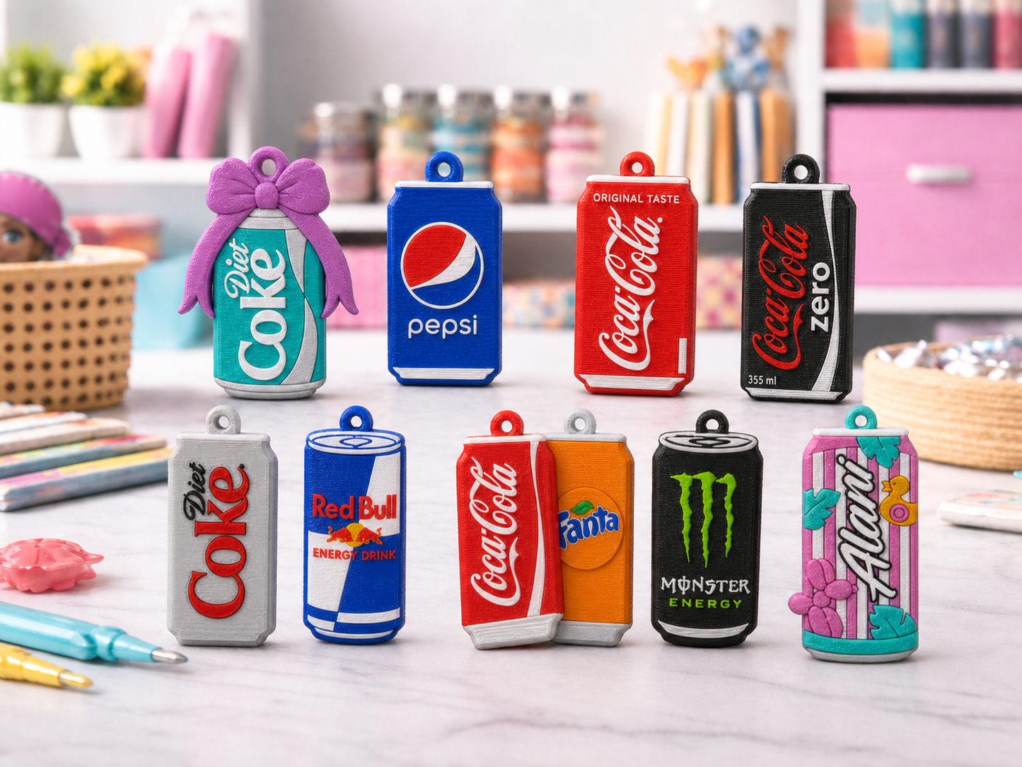 CUTE SODA TAB OPENER
