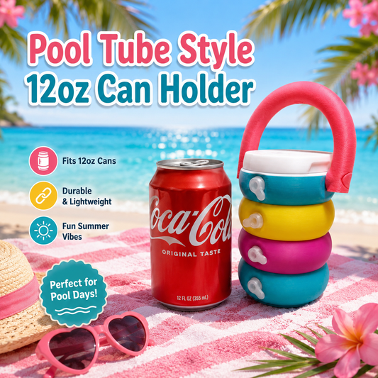 Pool tube cooler 12oz