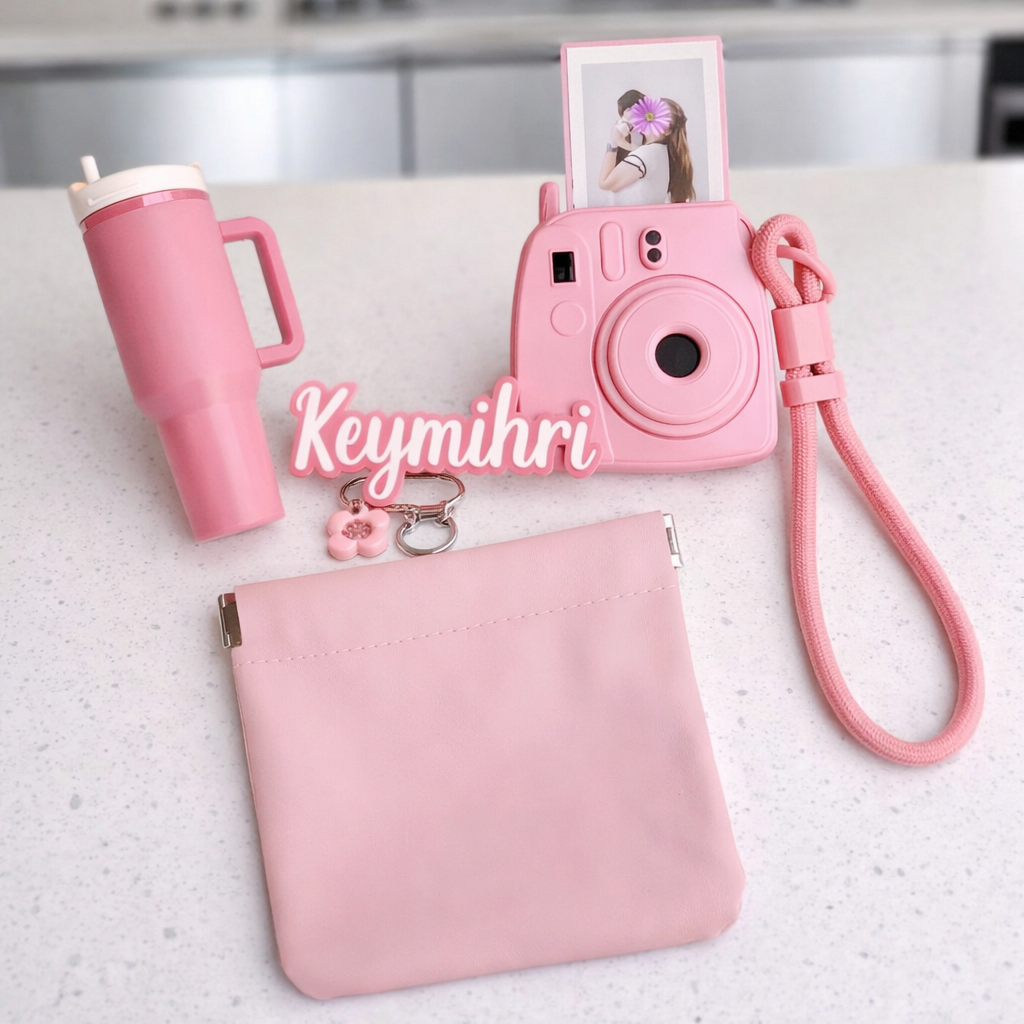 3D NAME KEYCHAIN AND COIN HOLDER