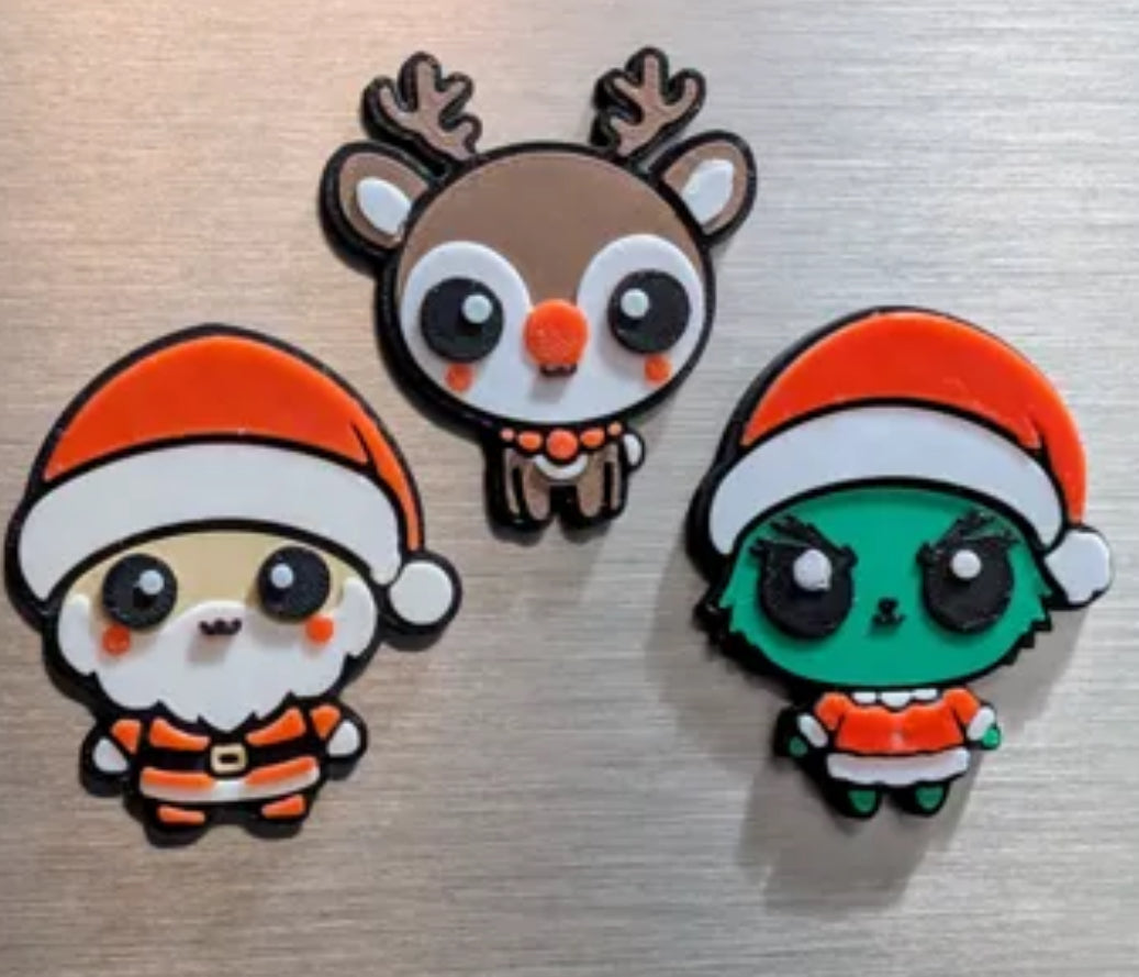 3D Printed Character Badge Reels