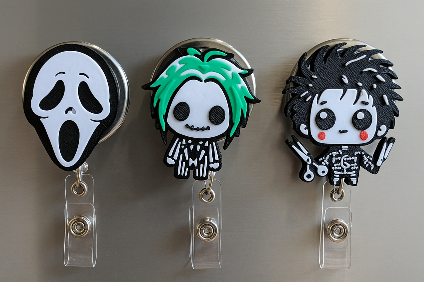 3D Printed Character Badge Reels