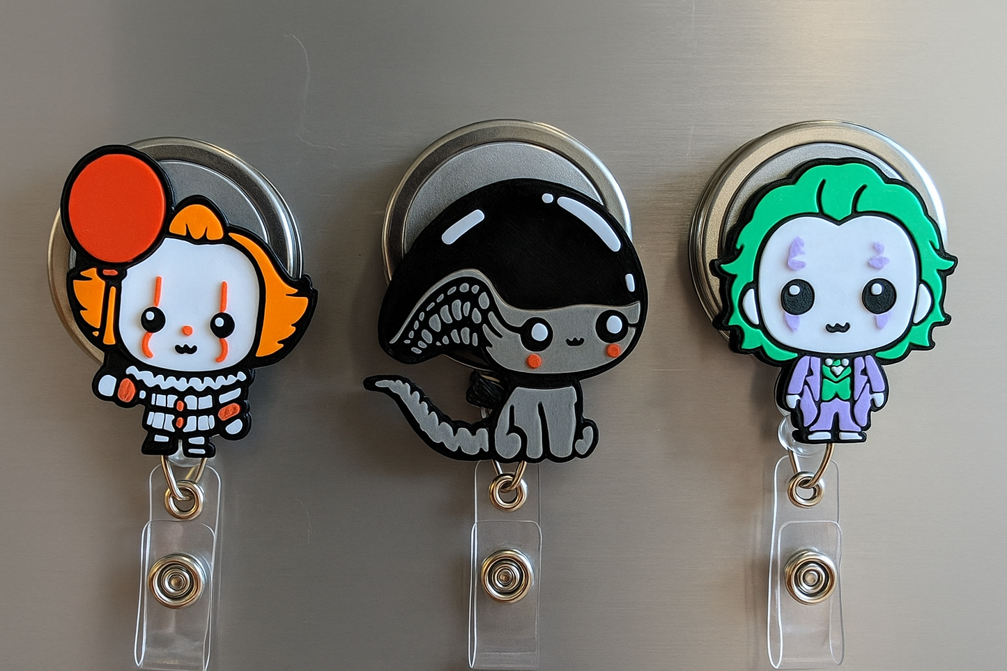 3D Printed Character Badge Reels
