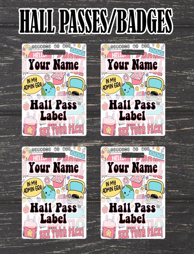 BADGES AND PASSES