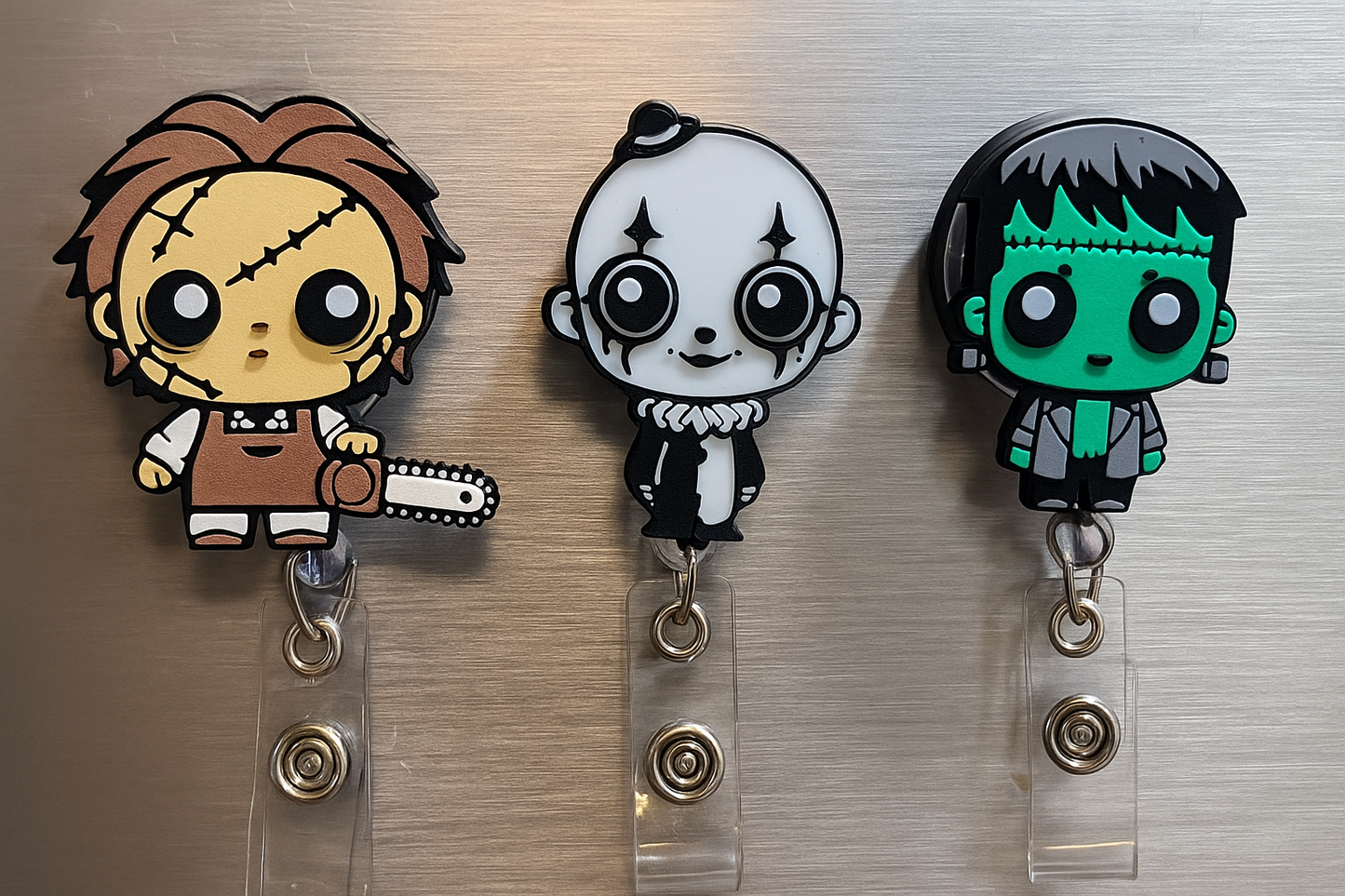 3D Printed Character Badge Reels