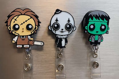 3D Printed Character Badge Reels