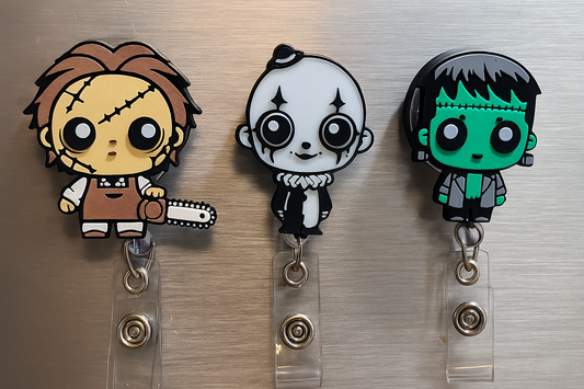 3D Printed Character Badge Reels