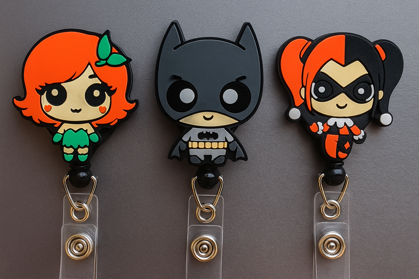 3D Printed Character Badge Reels