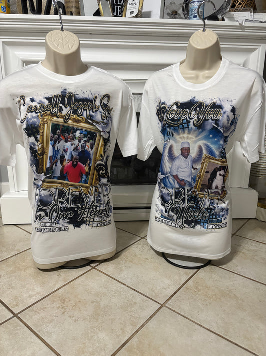 CUSTOM 3D HALF SHIRTS
