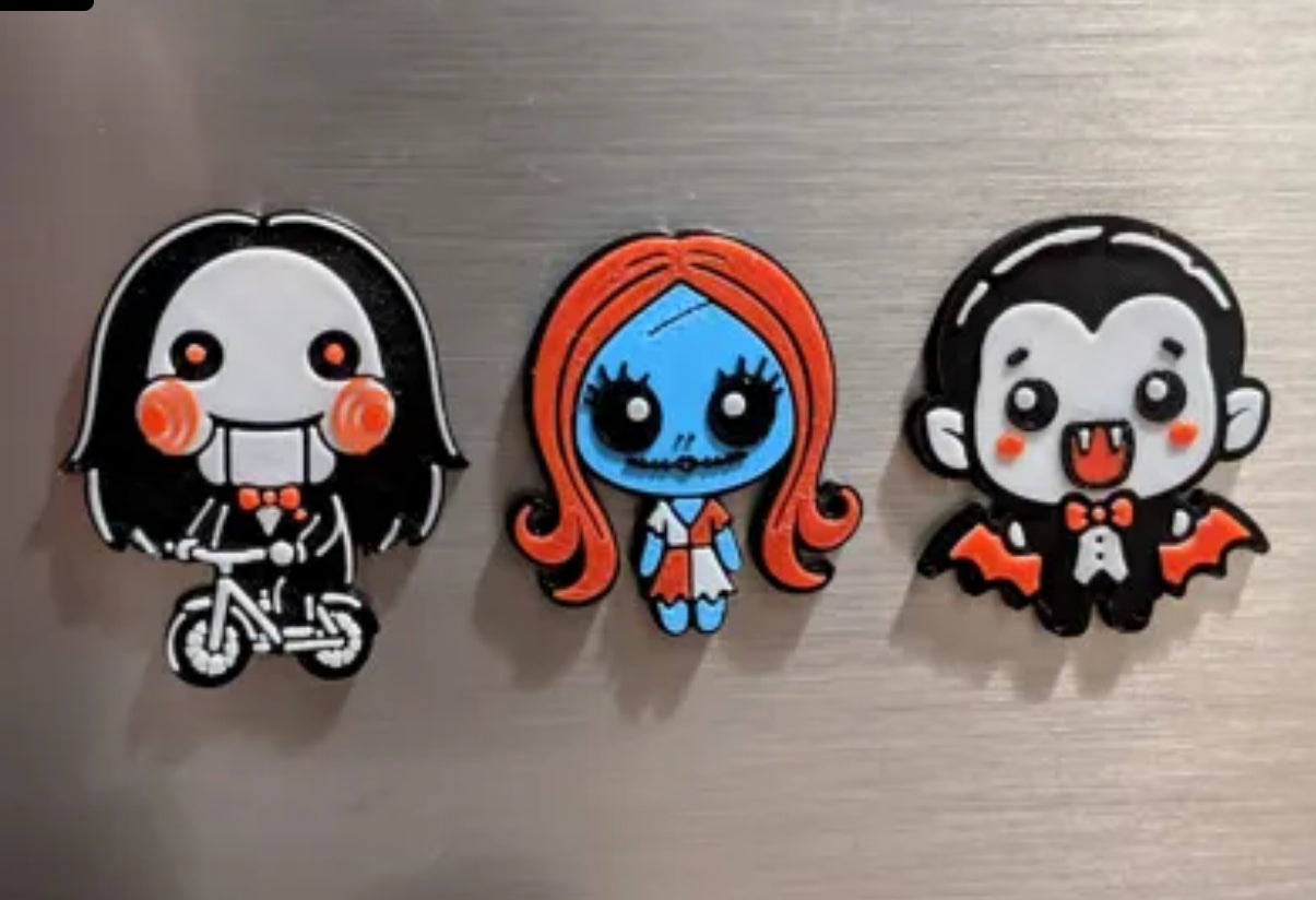 3D Printed Character Badge Reels