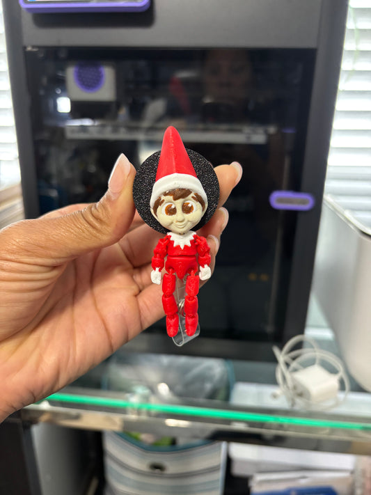 Christmas Holiday badge reels