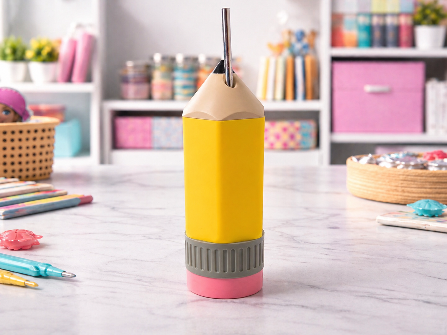Pencil can holder 12oz