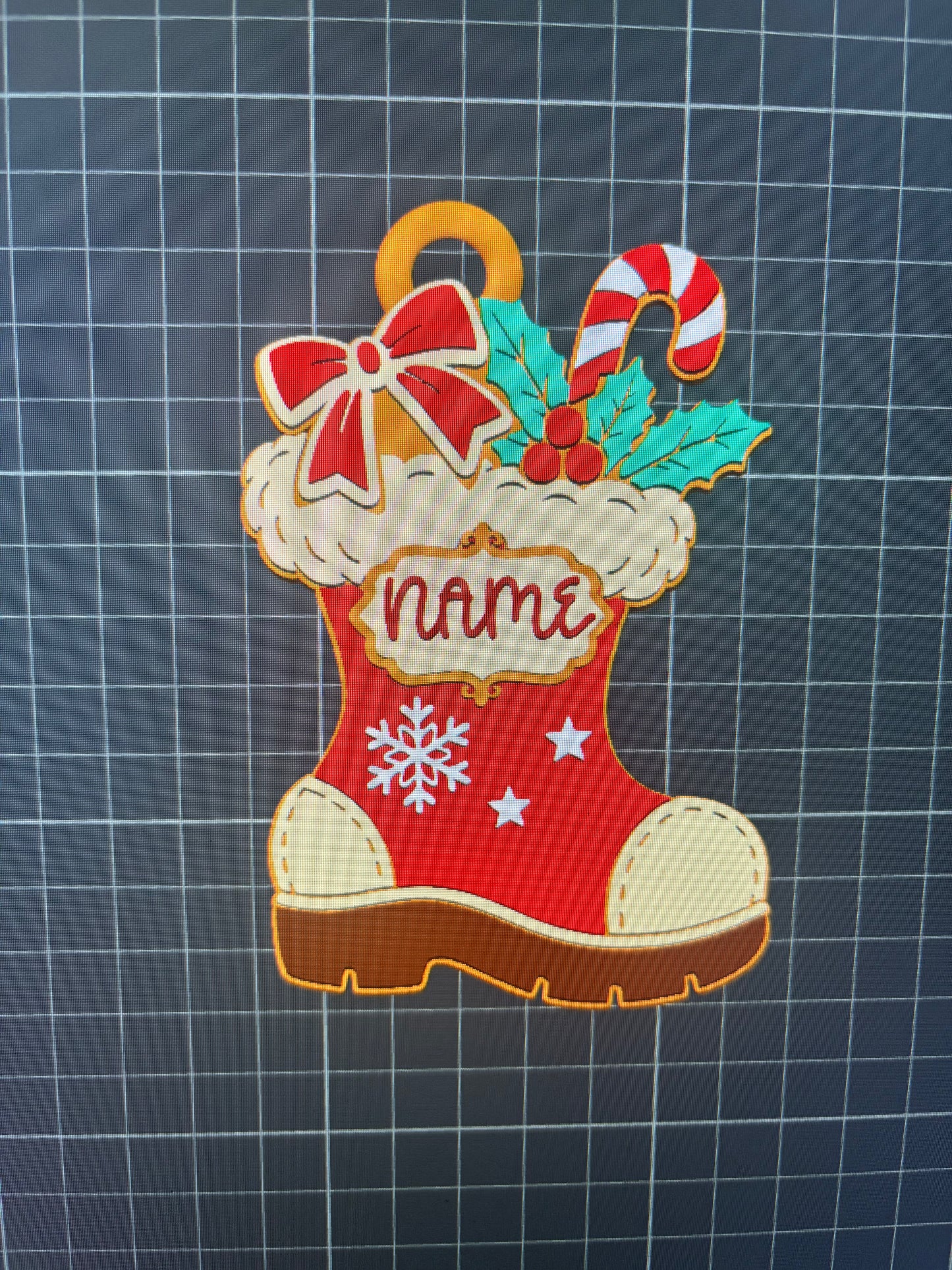 Stocking ornament file