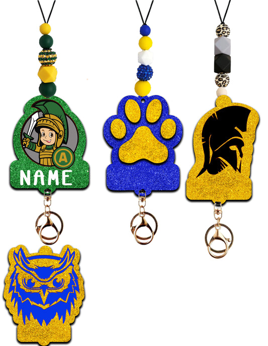 CUSTOM TEACHER MASCOT LANYARD