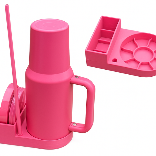Tumbler drying station