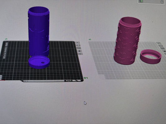 2 STYLES OF DESIGNER COOLERS 3MF FILE