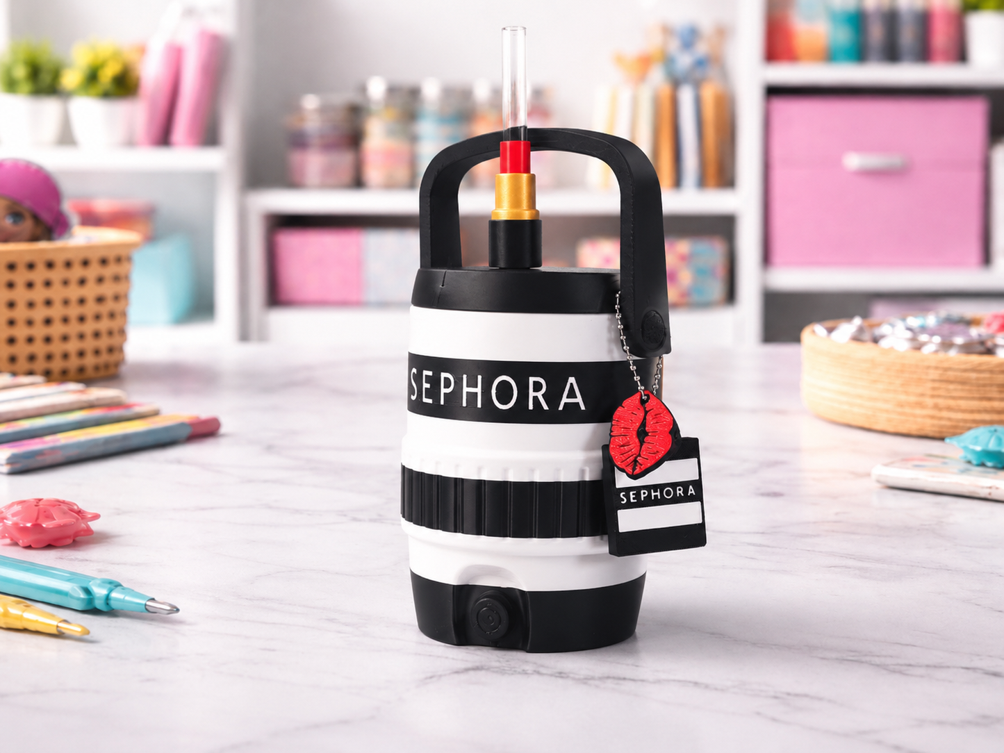 sephora 3mf file 12 oz can holder topper and keychains