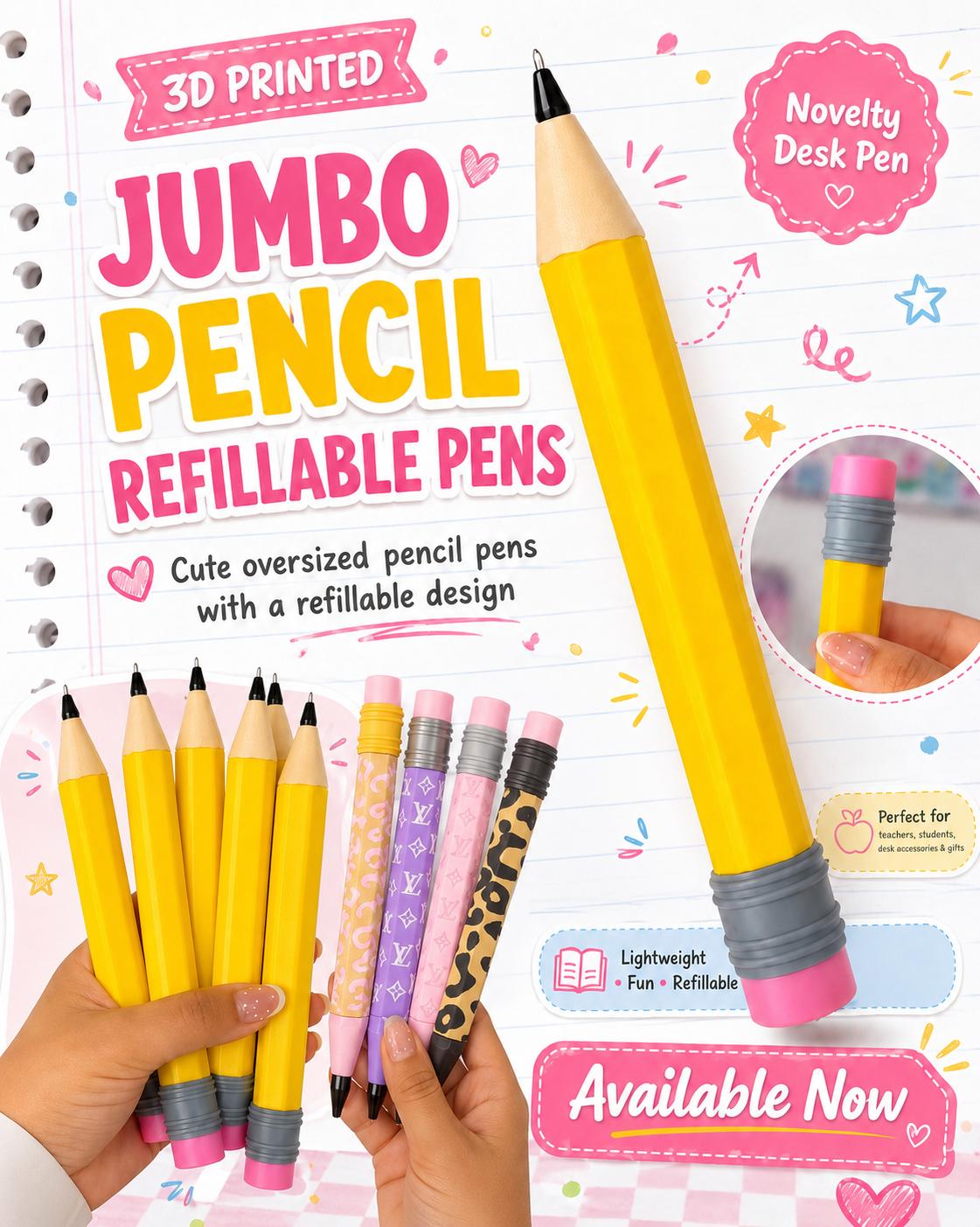 Jumbo Pen Pencil