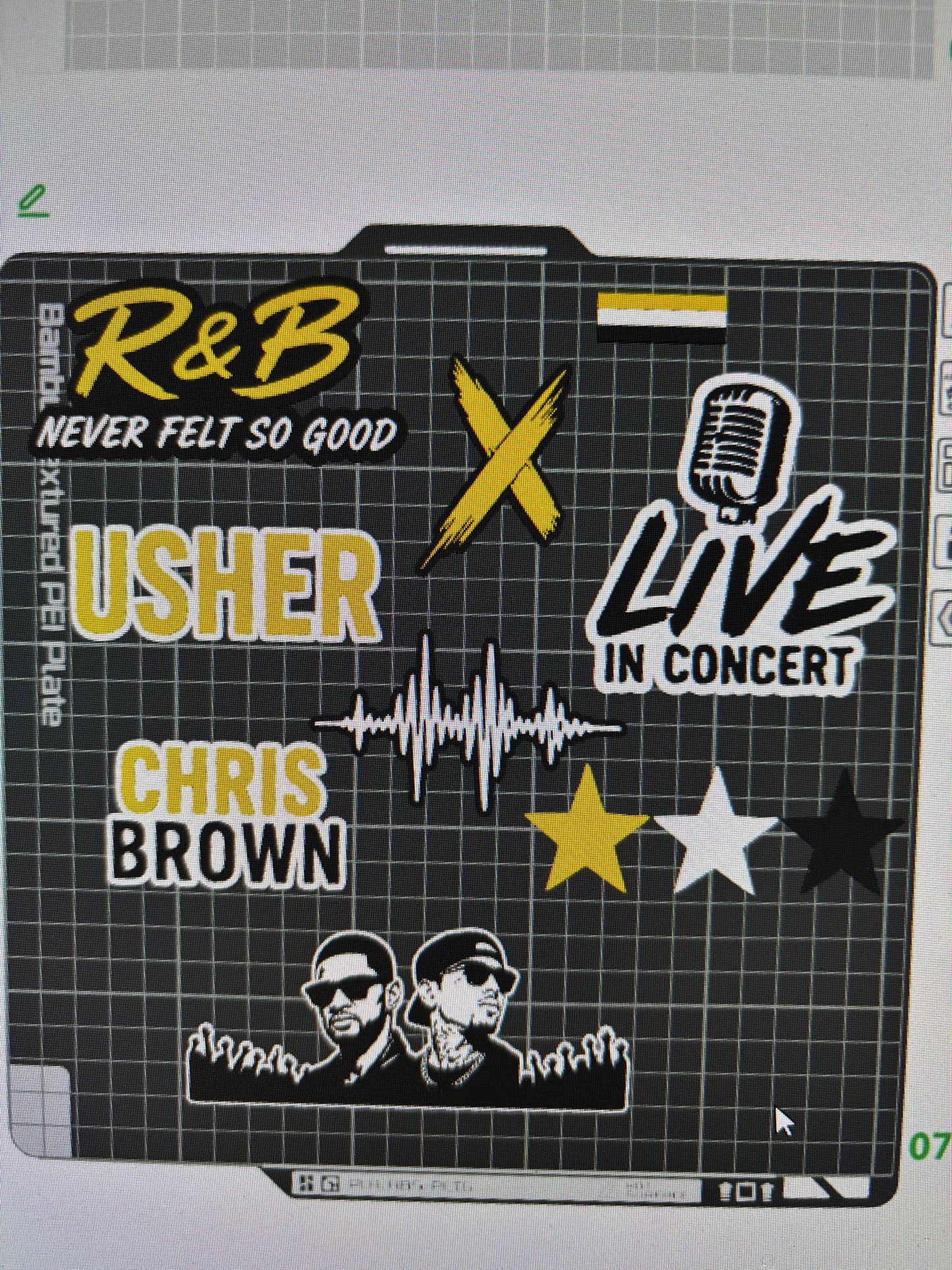 Usher and Chris 3mf file