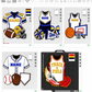 6 cheer stick sports themed 3mf file