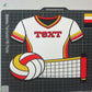 6 cheer stick sports themed 3mf file
