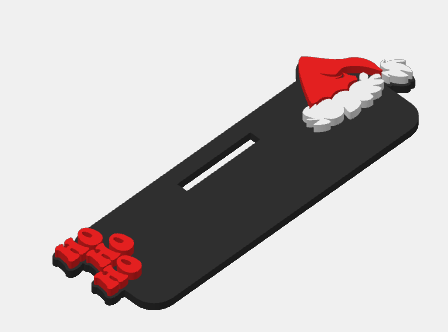 HOHOHO 3D PRINT BADGE BUDDY STL FILE