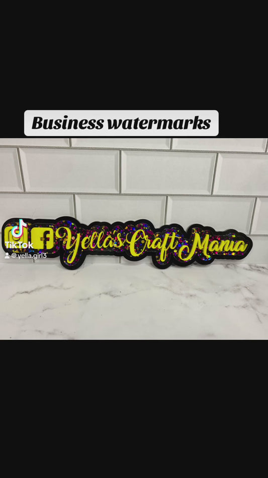 Custom business watermarks