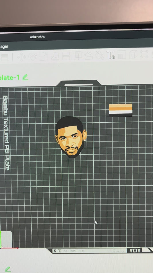 Usher and Chris 3mf file